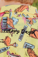 Load image into Gallery viewer, Crowbar Happy Days (Mens) Open Front Short Sleeve Shirt Limited Edition (Happy Days Print)