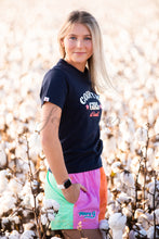 Load image into Gallery viewer, MG Fitted T-Shirt - Country Girl at Heart  - French Navy
