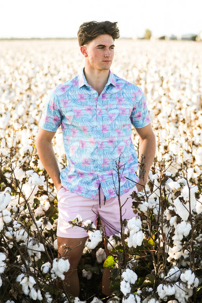 Crowbar Ol' Money Pink Walk Short