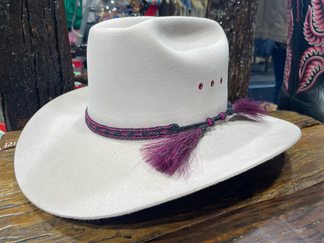Akubra Filly Light Sand - Magenta Band