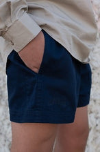 Load image into Gallery viewer, Andy  - Drill Short - Navy Tonal
