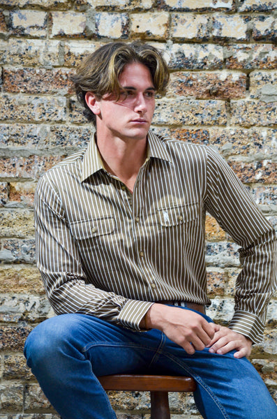 Crowbar Heritage Dress Shirt, Birch