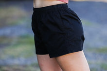 Load image into Gallery viewer, MaryG Youth - Old School Short Black | Rose Gold Metallic Embroidery
