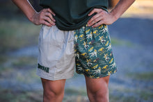 Load image into Gallery viewer, Pauly - Youth Harlequin -Australian Cotton - Beige | Chainsaw Short
