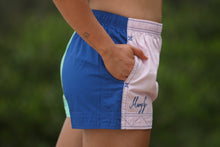 Load image into Gallery viewer, MaryG  Old School Australian Cotton  Pale Pink | Cobalt Blue | Spearmint Short AUSOSHPPCS

