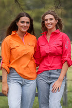 Load image into Gallery viewer, MaryG - Grown Here - Long Sleeve Shirt (Tangerine | Musk)
