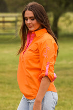 Load image into Gallery viewer, MaryG - Grown Here - Long Sleeve Shirt (Tangerine | Musk)
