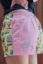 Load image into Gallery viewer, MaryG Youth - Happy Days - Old School Harlequin Short (Blush | Happy Days)
