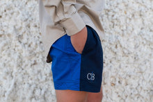 Load image into Gallery viewer, Andy  - Grown Here - Harlequin Drill Short - French Navy | Royal Blue
