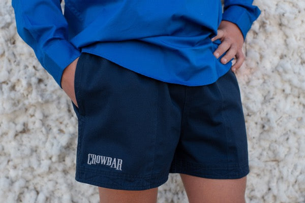 Harmsy  - Drill Short - Navy