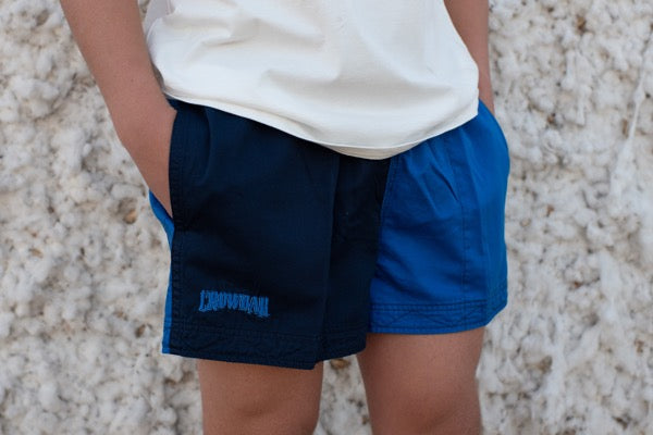 Andy Youth - Harlequin Drill Short - Navy | Cobalt Blue