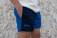 Load image into Gallery viewer, Andy Youth - Harlequin Drill Short - Navy | Cobalt Blue
