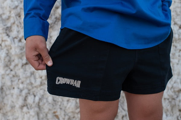 Curtis  - Stretch Drill Short - Dark Navy