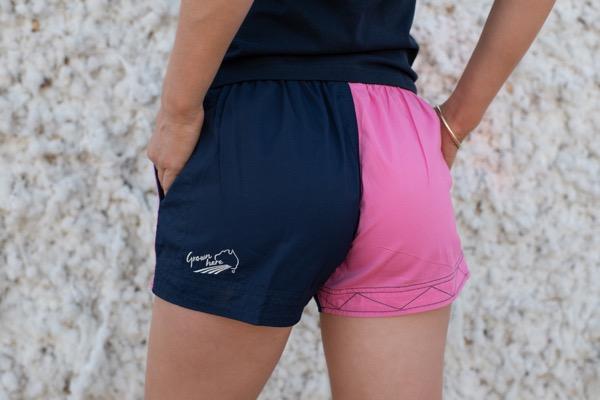 MaryG - Grown Here - Old School Harlequin Short (French Navy | Musk)